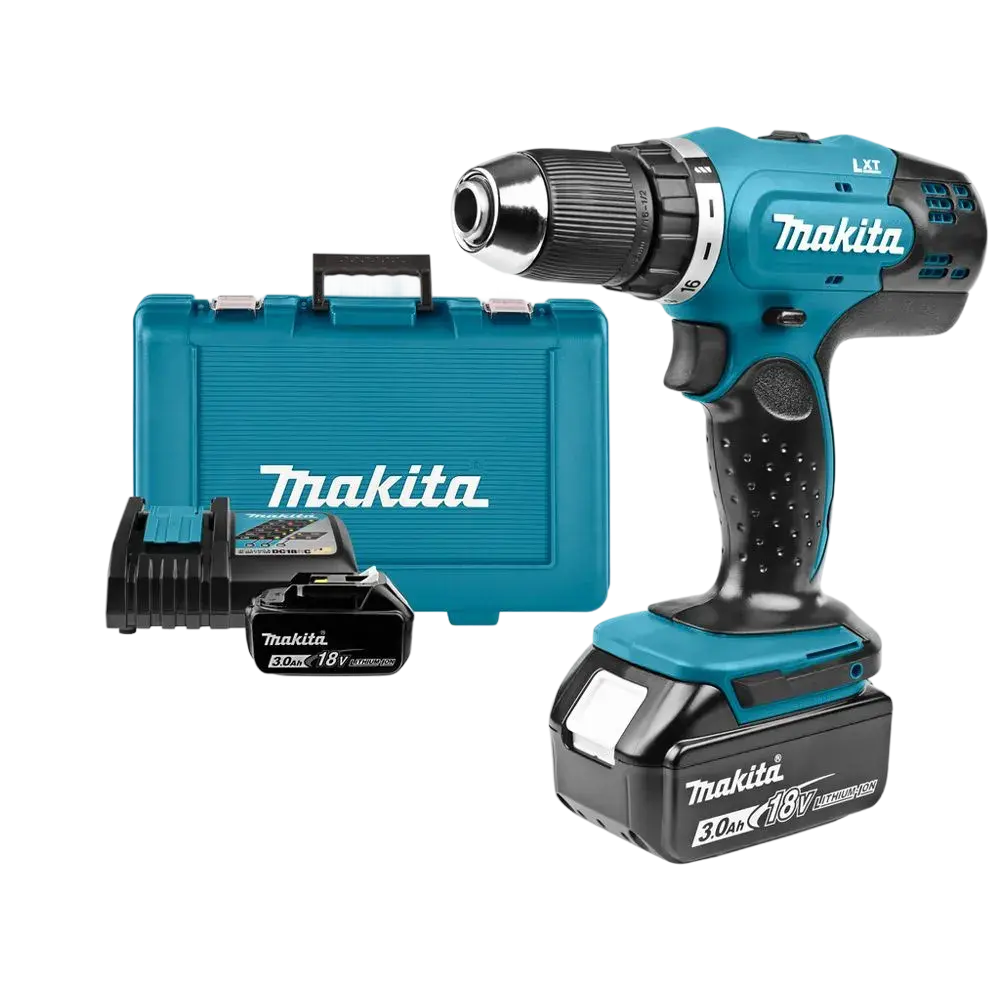 Аккумуляторная дрель-шуруповерт Makita LXT DDF453RFE